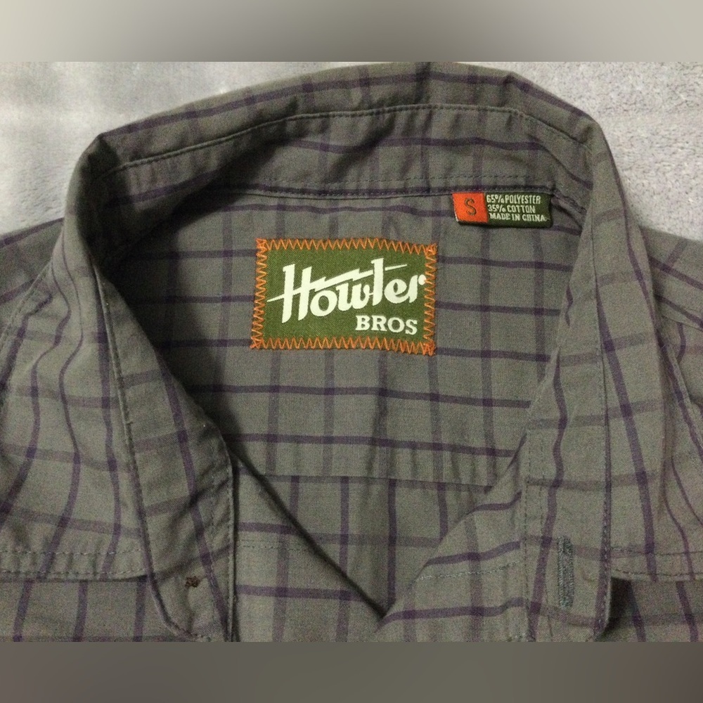 Howler Bros Aransas Long Sleeve Button-Down Size S - Picture 2 of 8